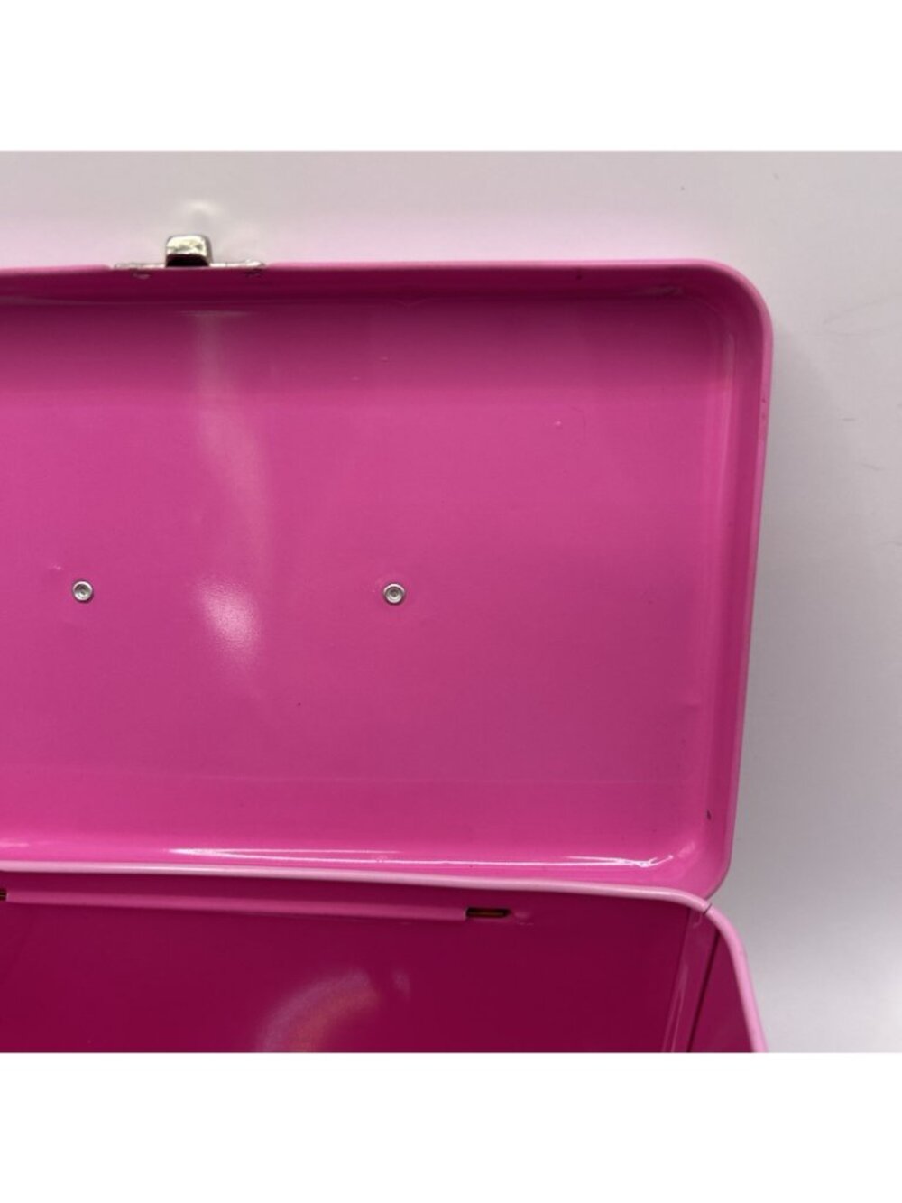 Sanrio 1993 Spottie Dottie Metal Tin Trinket Box Dog Pink Container Rare Vintage - Picture 11 of 16